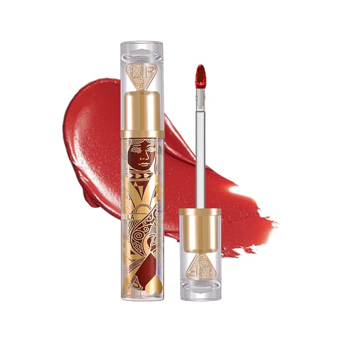 Velvet Matte Lip Stain – Long Lasting Waterproof Liquid Lipstick, Transfer-Proof Lightweight Lip Gloss, Non-Sticky Soft Matte Lip Tint with High Pigment, Smudge-Proof Lip Stain for All-Day Wear #83A