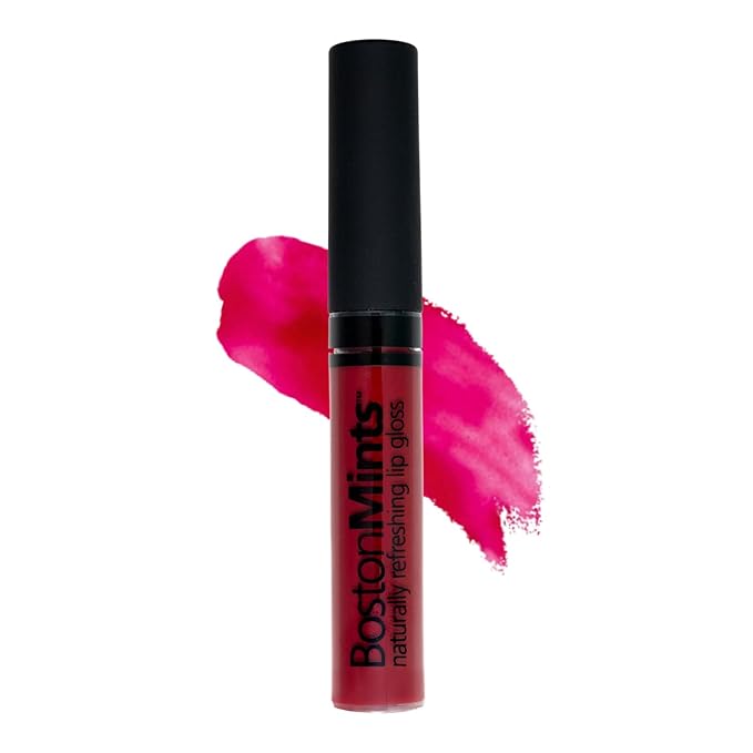 Go Sox! Lip Gloss (.25oz) -Vegan, gluten-free, cruelty-free formula with Aloe, Vitamins C & E, and a refreshing hint of spearmint extract for soft and hydrated lips.