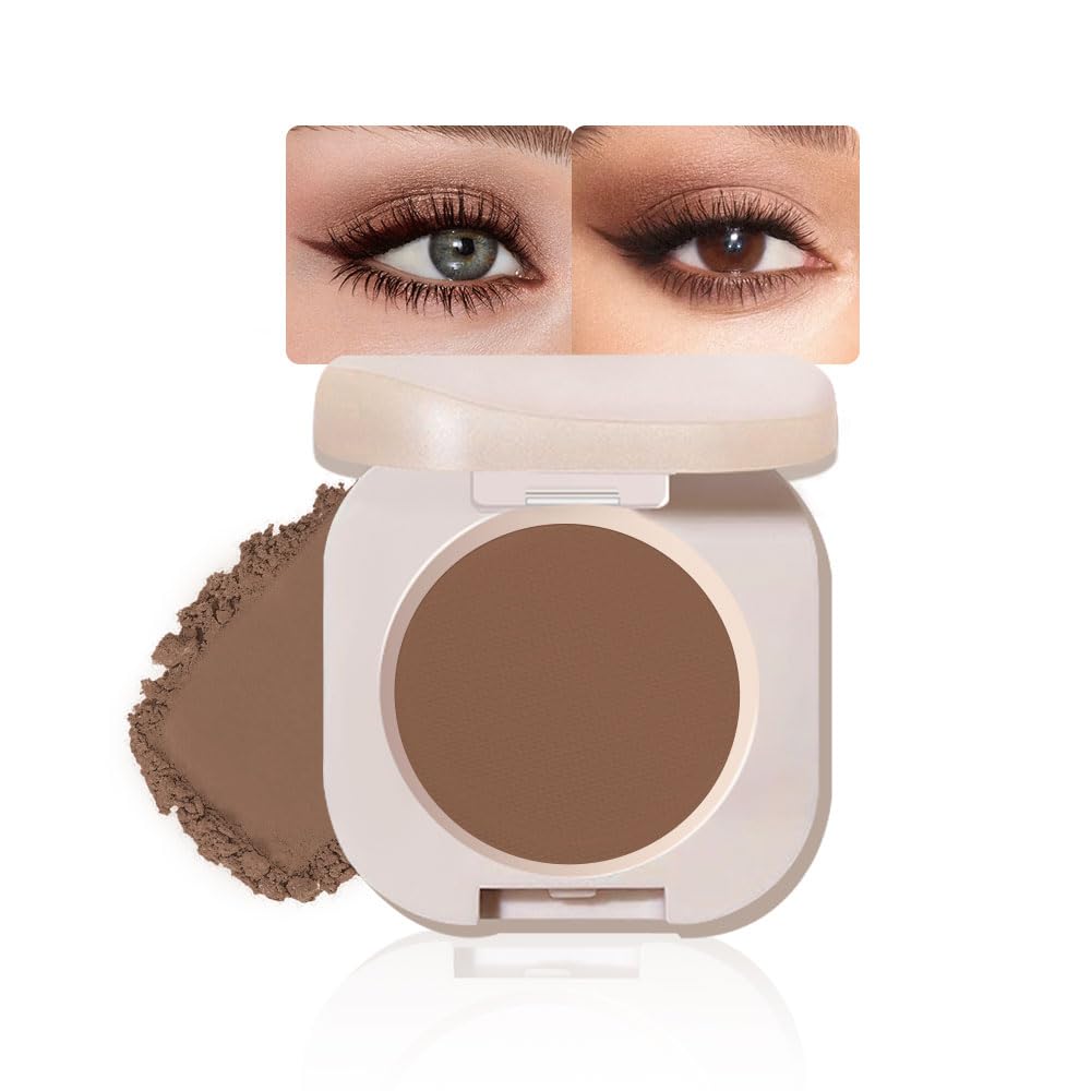 Pearlescent mini Eyeshadow Highly Pigmented Blend Matte & Shimmer EyeShadow,Cream Moisturizing Waterproof&Long Lasting Eye Makeup Natural Luminous Makeup Look (B07, 1 Count (Pack of 1))