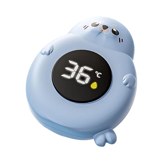 Baby Bath Thermometer – Waterproof Electronic Sensor, Cute Shape Design, Accurate Water Temperature Gauge | Digital Safety Monitor for Bathing Home Daily Travel use