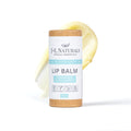 J&L Naturals Sustainable Lip Balm | Organic Ingredients, 100% Natural, Eco-Friendly | Cruelty Free, Vegan, Paraben Free, Silicone Free (Peppermint & Eucalyptus, Single)