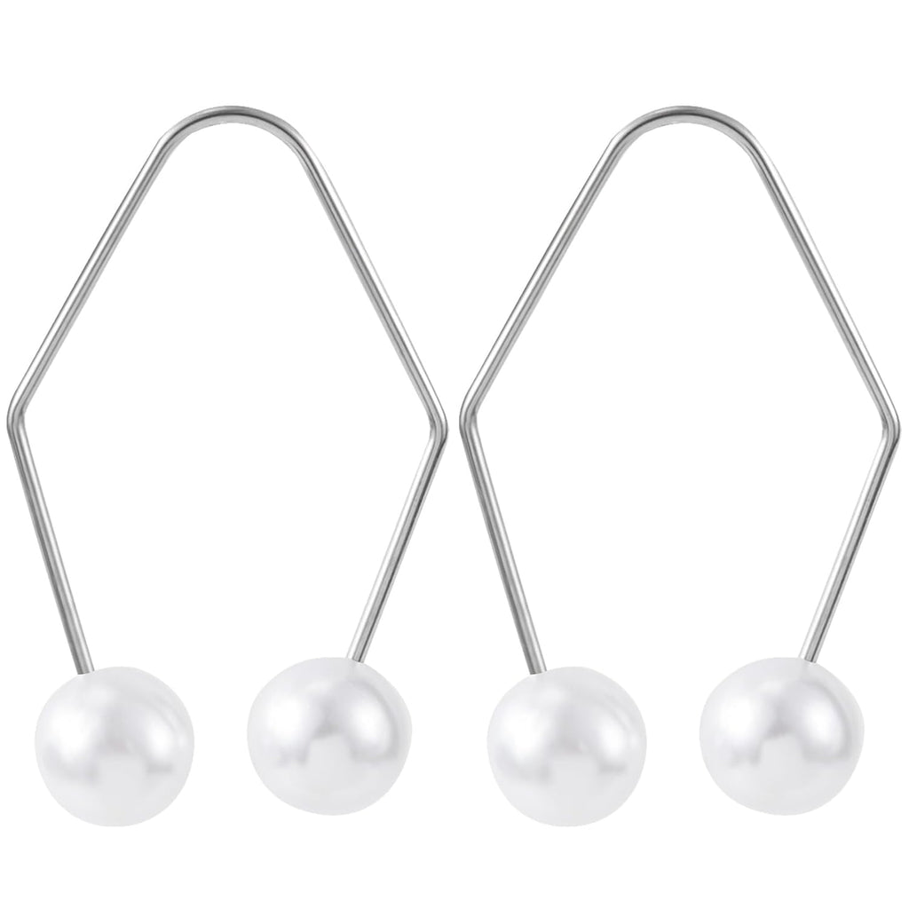 2PCS Natural Dimple Makers, White Facial Muscle Dimple Trainer Exerciser Lift Tools for Beautiful Smile