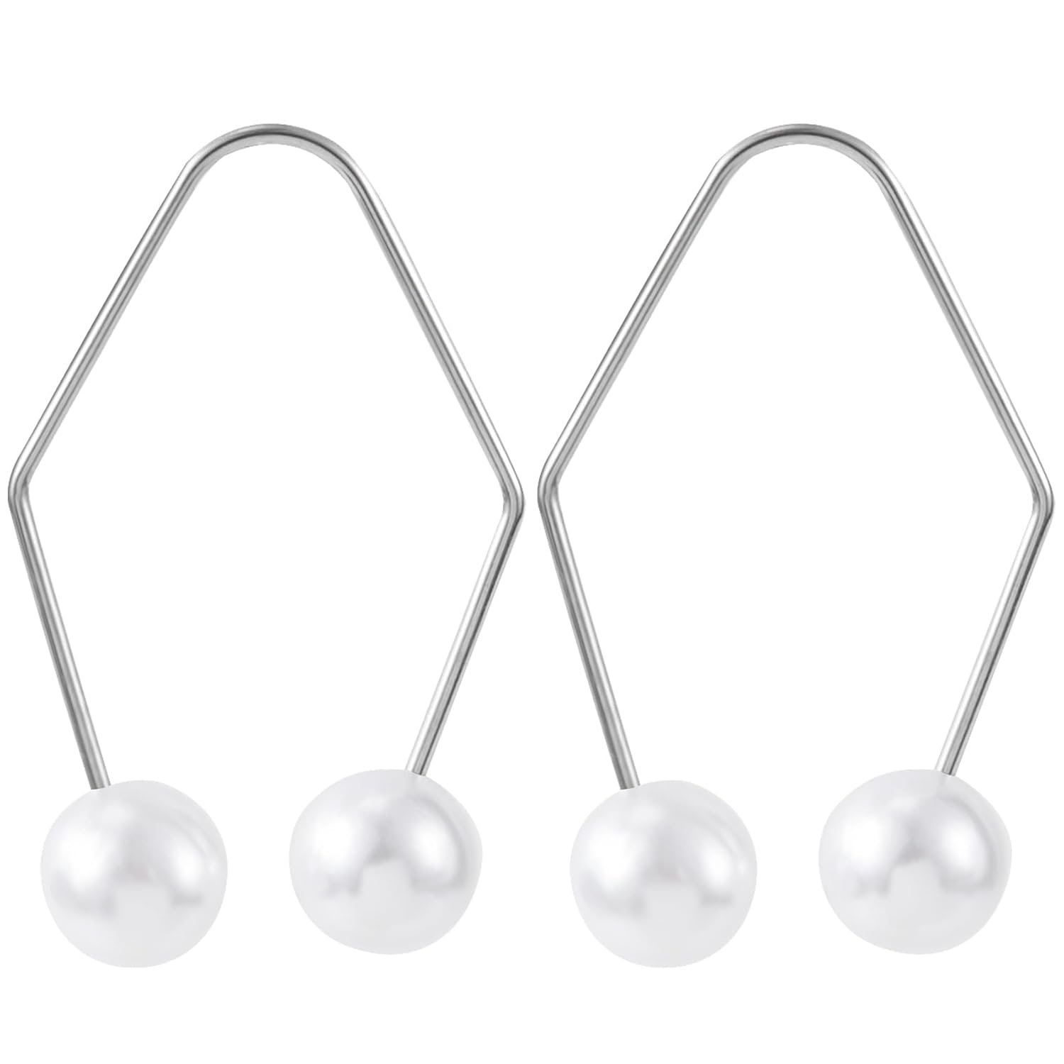 2PCS Natural Dimple Makers, White Facial Muscle Dimple Trainer Exerciser Lift Tools for Beautiful Smile