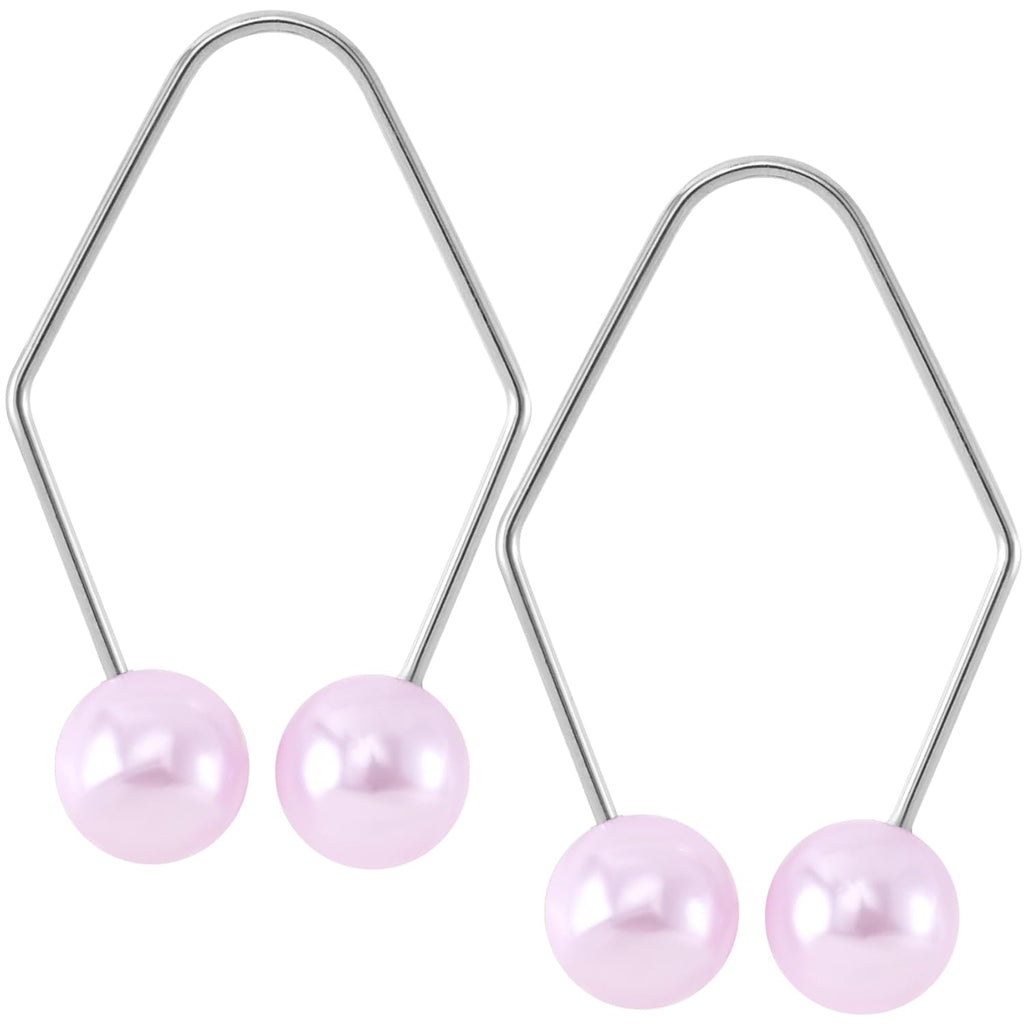 2pcs Natural Dimple Maker for Cheeks, Purple Facial Muscle Dimple Trainer Shaper, Facial Exerciser Tools for Beautiful Smile