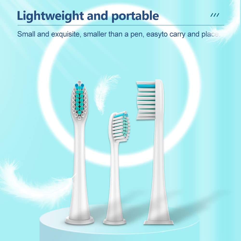 Replacement Toothbrush Heads Compatible with Philips Sonicare Electric Toothbrush, 8 Pack