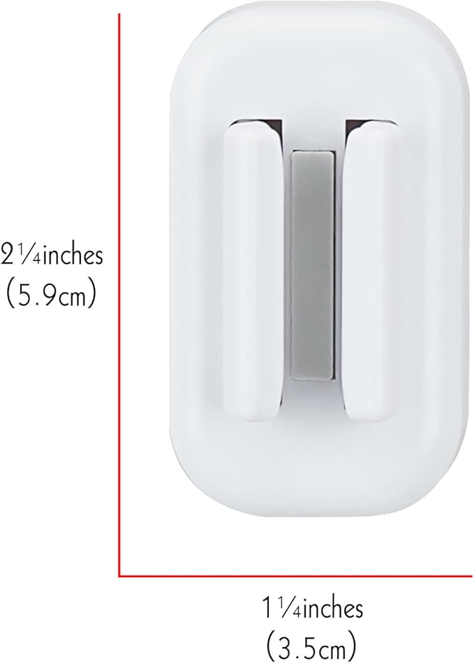 2 PCS Toothbrush Holder Wall Mounted for Bathroom, Self Adhesive Electric Toothbrush Organizer for Shower, Mini Toothbrush Hanger Rack for Dorm, Cabinet