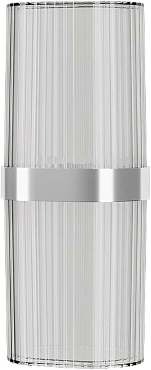 Travel Toothbrush Cup Case, Toothbrush Travel Container Portable Travel Toothbrush Holder Toothpaste Storage for School Camping Business Trip Bathroom (White)