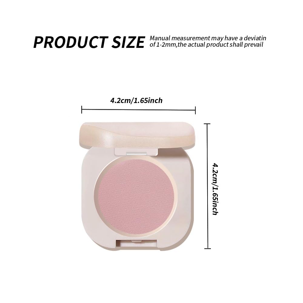 Pearlescent mini Eyeshadow Highly Pigmented Blend Matte & Shimmer EyeShadow,Cream Moisturizing Waterproof&Long Lasting Eye Makeup Natural Luminous Makeup Look (B02, 1 Count (Pack of 1))