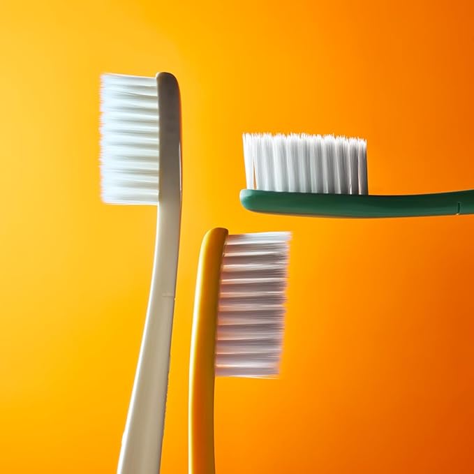 WANGTA Shorty – Standard Toothbrush – 1.0 inch (2.5 cm) Head | Dual Micro Bristles for Gentle Gum Care & Effective Cleaning | Made in Korea Oral Care (6 Pack)