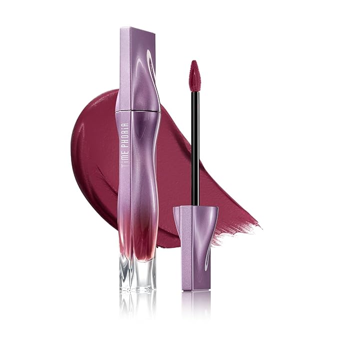 NEBULA VELVET LIP CREAM-Long Lasting Lip Stain, Waterproof and Transferproof Lip Tint, Matte Finish, Smooth Out Lip Lines, Lightweight & High Coverage, Stocking Stuffers (06 URSA)