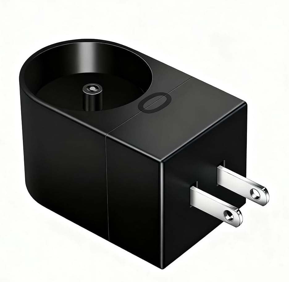 2 in 1 Charger for Philips Sonicare Electric Toothbrush, Convertible Wired Charger for HX3000 HX6000 HX6100 HX8000 HX9000 Series, Wireless/Wired Charging & 360° Rotatable Plug