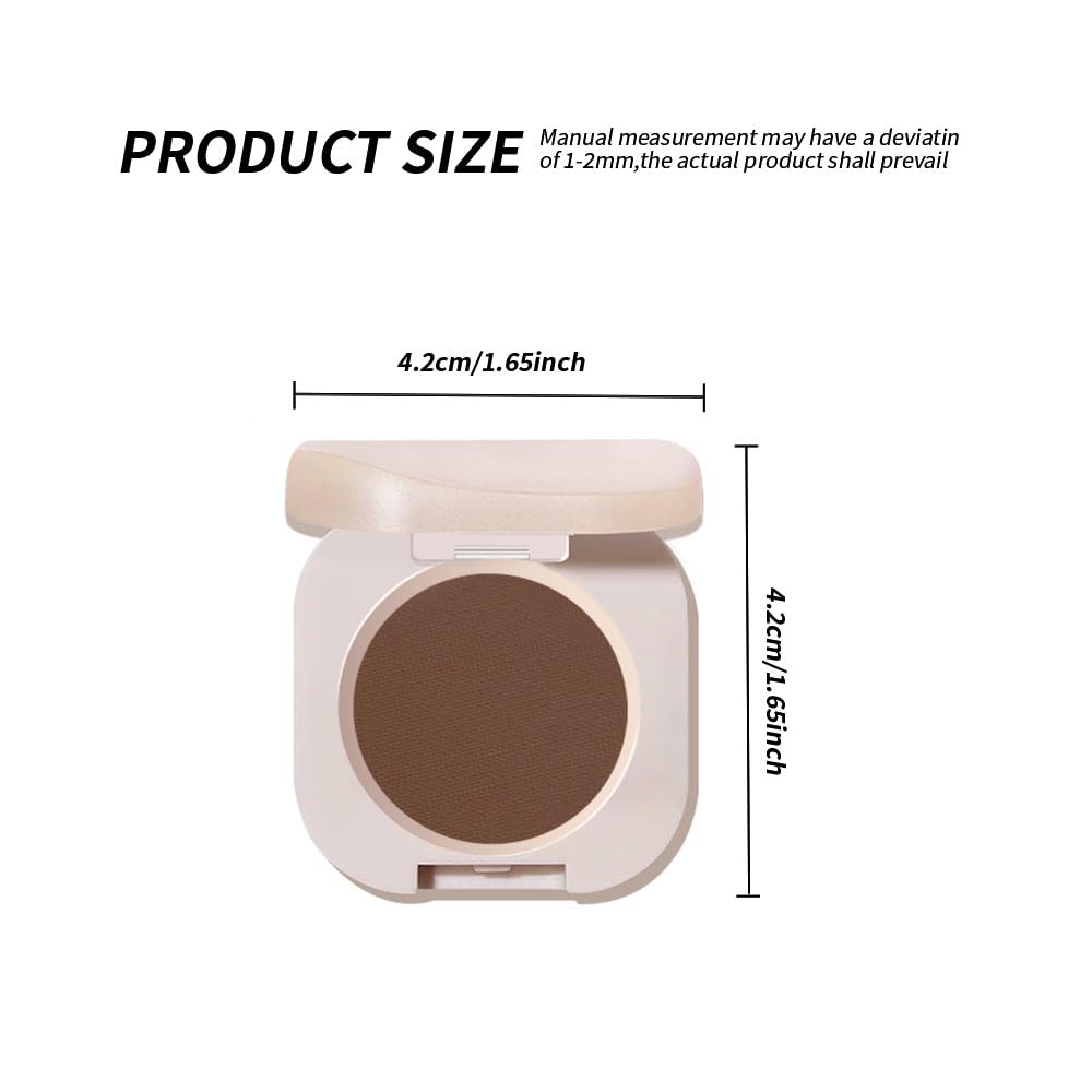 Pearlescent mini Eyeshadow Highly Pigmented Blend Matte & Shimmer EyeShadow,Cream Moisturizing Waterproof&Long Lasting Eye Makeup Natural Luminous Makeup Look (B07, 1 Count (Pack of 1))