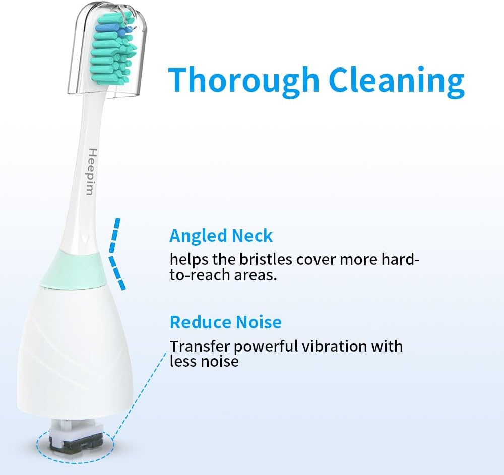 Replacement Toothbrush Heads for Philips Sonicare Electric Toothbrush, Replacement Brush Heads Compatible with Philips Sonicare Electric Toothbrush, 6Pack