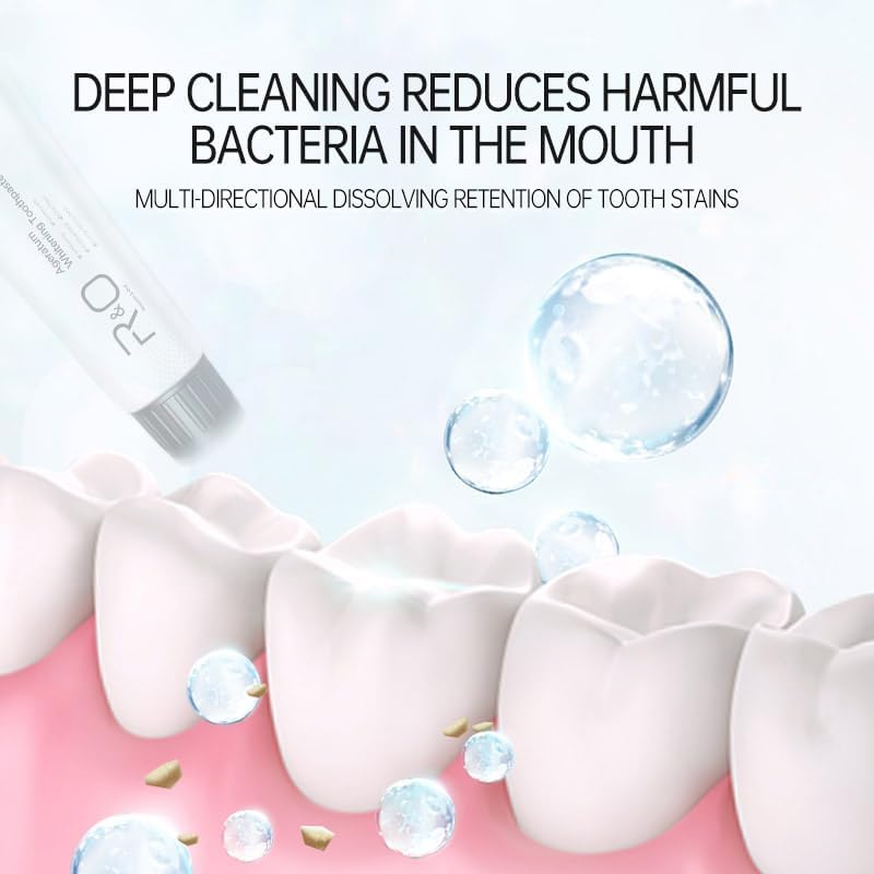 R&O Ageratum Whitening Toothpaste with Bamboo Charcoal, 3.53 oz - Great for Teeth Whitening, Reduces Plaque, Removes Stubborn Stains, Promotes Oral Health, Long - Lasting Fresh Breath (1)