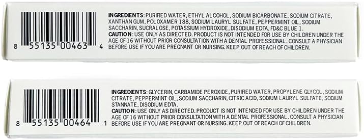 Power Swabs - 7 Day Professional Teeth Whitening Kit - for at Home Use - Easy 5 Minute Teeth Whitening - Dentist Formulated Teeth Whitening Swabs to Remove Stains