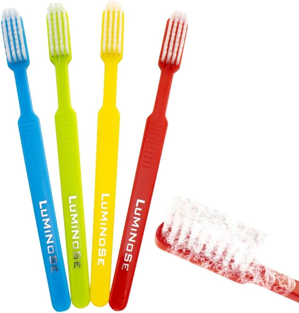 100 PCs Disposable Prepasted Toothbrushes by Omnia ONE | Convenient, Ready-to-Use, Hygienic – Perfect for Travel, Dental Offices, and On-The-Go Oral Care