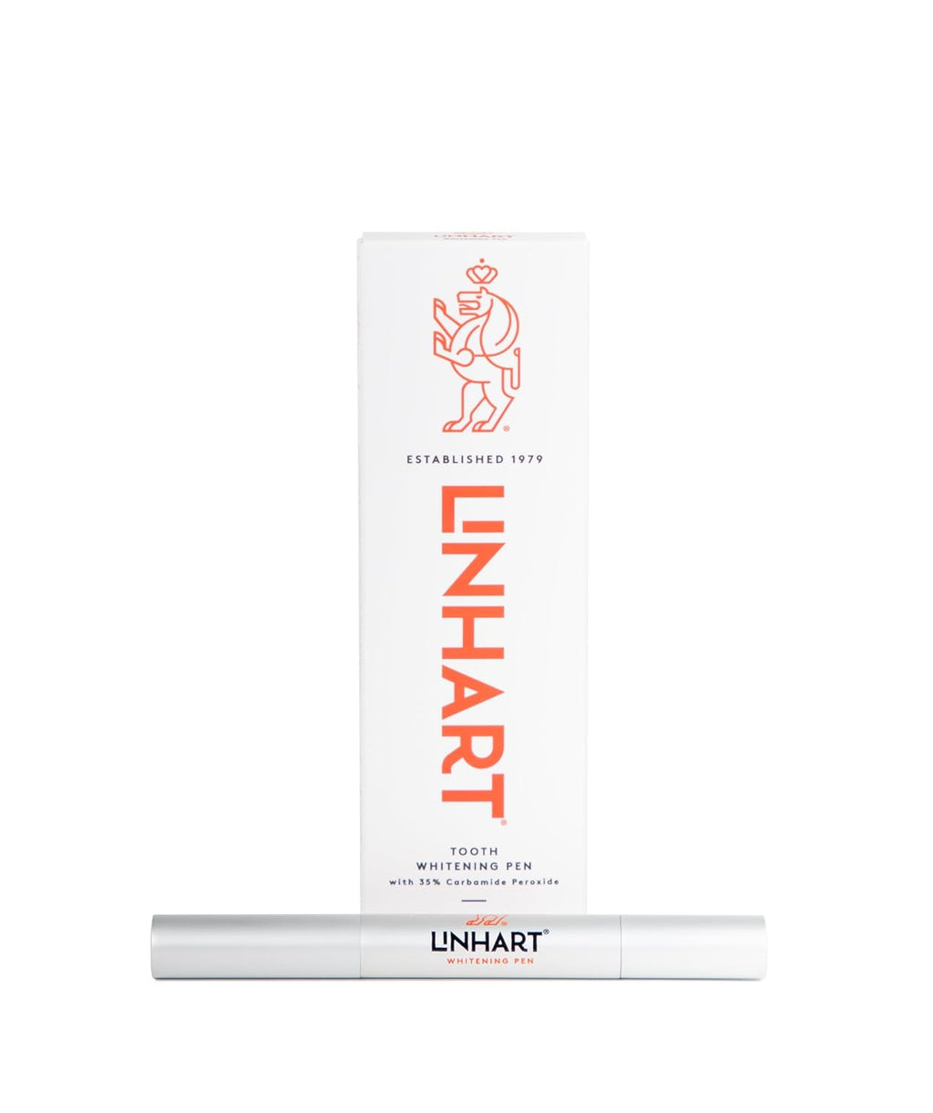 Linhart Teeth Whitening Pen – Professional Strength Gel for a Brighter Smile – Fast, Safe, and Easy-to-Use Whitening – No Sensitivity – Compact & Travel-Friendly – 30+ Applications