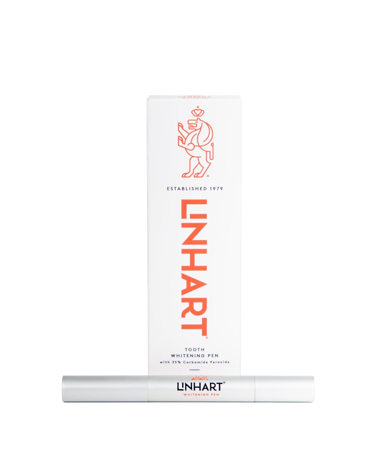 Linhart Teeth Whitening Pen – Professional Strength Gel for a Brighter Smile – Fast, Safe, and Easy-to-Use Whitening – No Sensitivity – Compact & Travel-Friendly – 30+ Applications