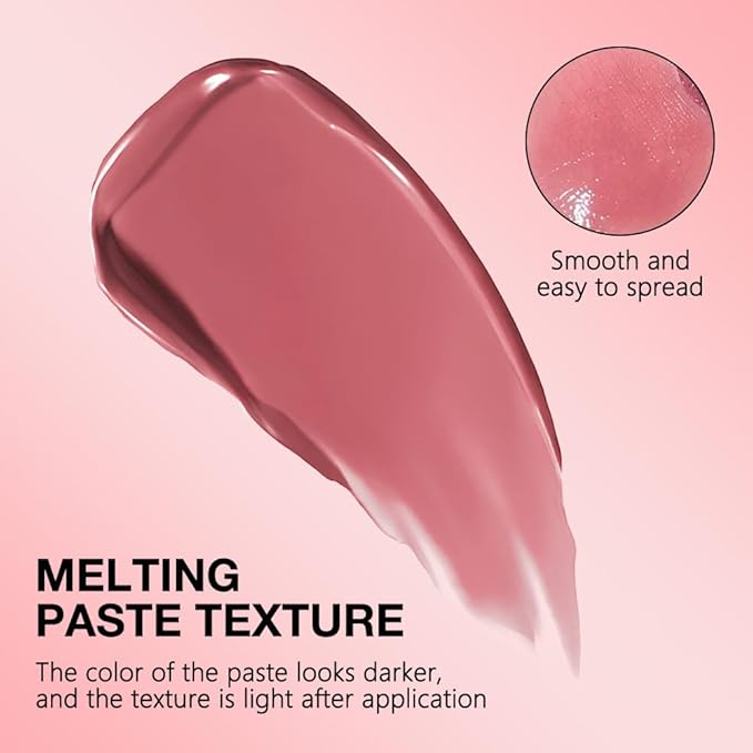 Pink Honey Lipstick Tinted Lip Balm, Sheer Hydrating Lip Stain for All Skin Tones, Natural Lightweight Lips Gloss Makeup for Women, Vegan & Cruelty-Free