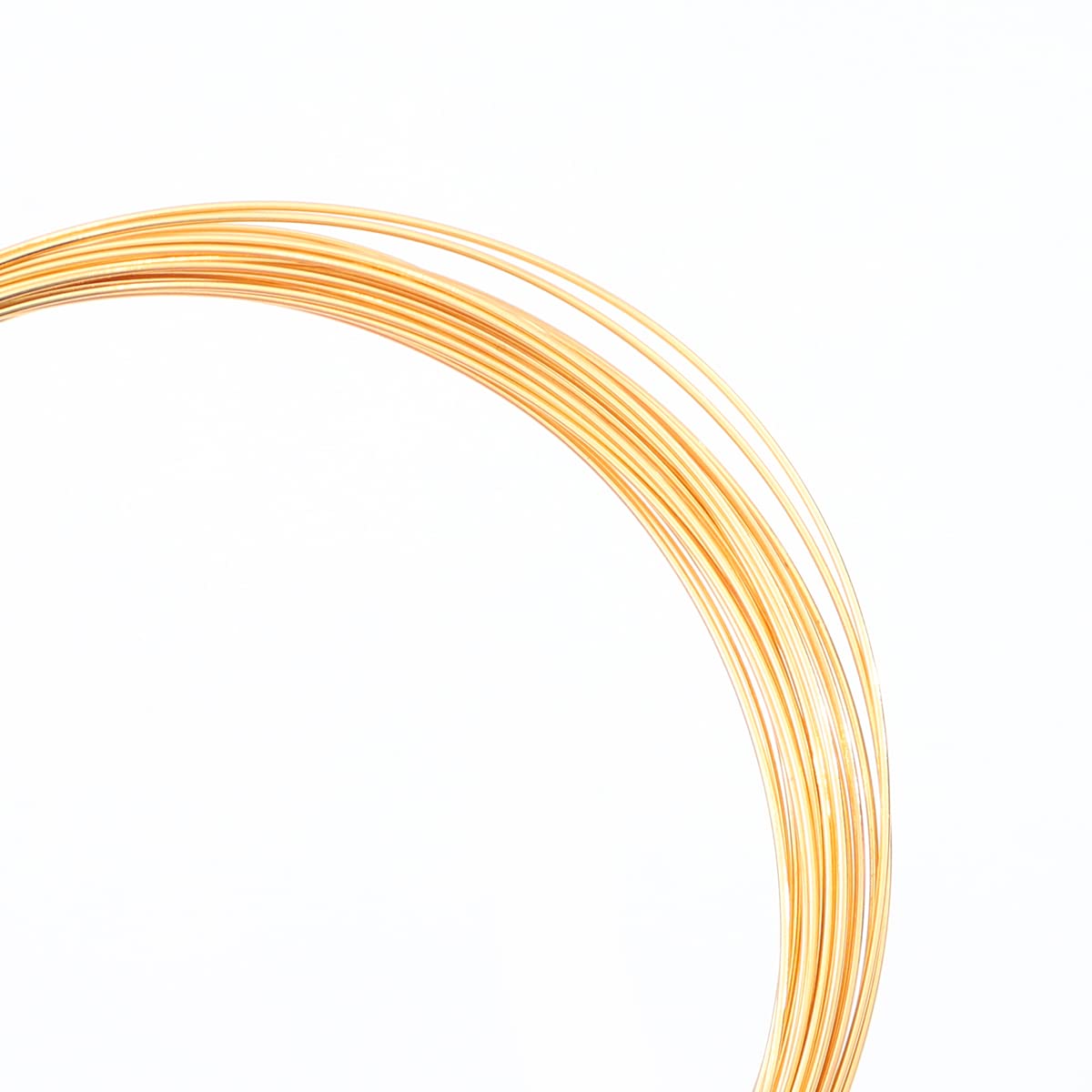 18K Gold Plated Wire 0.6mm 5 Meters Bead Cord for Bracelet Necklace Charm Beading Jewelry Making Findings