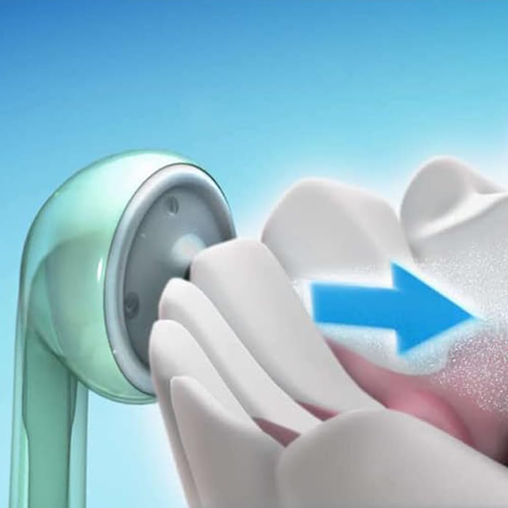 2 Count HX8012 Nozzles Airfloss Replacement Heads Compatible with Philips Sonicare HX8140 HX8211 Flosser Handle