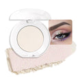 Single Cream Eyeshadow,Diamond White Shimmer Eye shadow Pallette,Long Lasting Glitter Eyeshadow,Soft Shimmer Eye Makeup,Vegan & Cruelty-Free Mini Eye shadow for Brown Blue Green Eyes. 04#