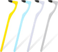 4 PCS Dental Tooth Stain Eraser Removers, Dental Plaque Tartar Eraser Polisher Professional Dental Picks Tooth Polisher and Plaque Remover for Teeth Whitening Polishing Adult Oral Care (4 Color)