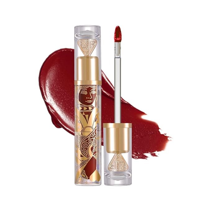 Velvet Matte Lip Stain – Long Lasting Waterproof Liquid Lipstick, Transfer-Proof Lightweight Lip Gloss, Non-Sticky Soft Matte Lip Tint with High Pigment, Smudge-Proof Lip Stain for All-Day Wear #80A