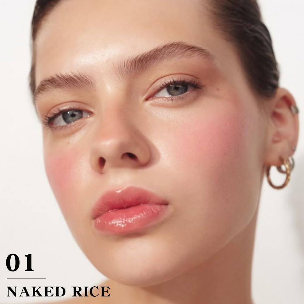 Matte Blush Powder for Cheeks, Cruelty Free Makeup – Long Lasting Natural Face Blusher Makeup, Lightweight Blendable Cheek Color Palette for Women All Skin Tones - #01 Soft Pink