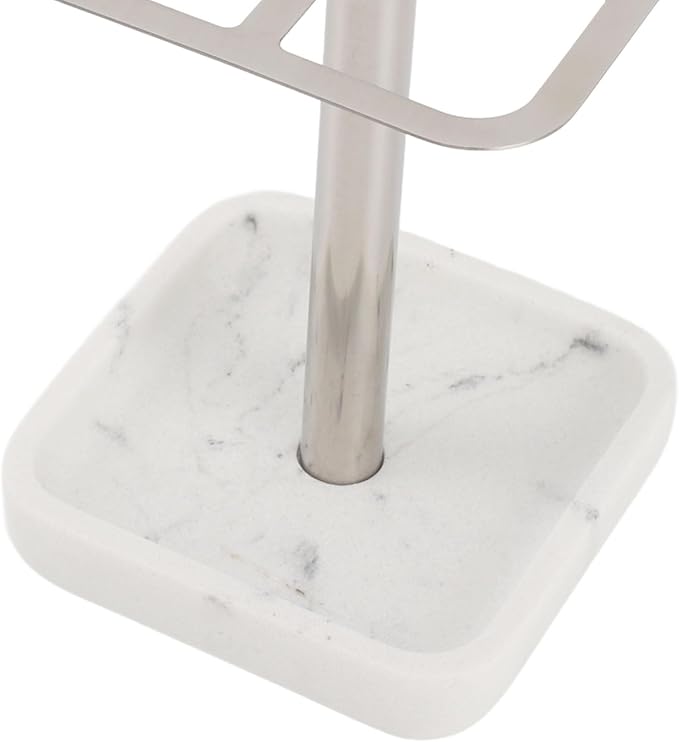 Stainless Steel Toothbrush Holder,Toothbrush and Toothpaste Stand,Bathroom Toothbrush Storage Organizer Toothbrush Holders Shelf for Bathroom Vanity Countertops (Silver)