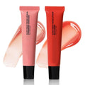 2Pcs Summer Glow Reviver Lip Balm Butter Lip Gloss, Melting Lip Serum, Ultra-Hydrating Natural Vegan Lip Oil, Sheer-Tinted Shine & Hydration, Soothes & Softens Dry Lips (03+04)