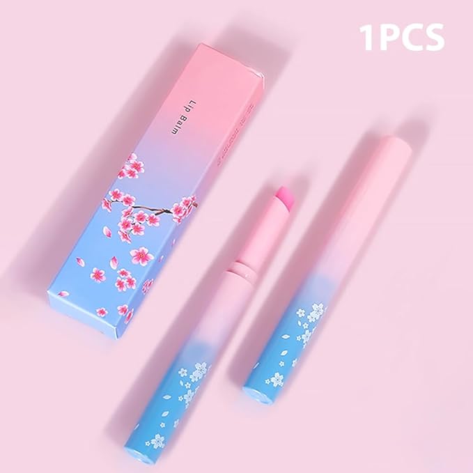 BINGBRUSH Color Changing Lipstick,Moisturizer Long Lasting Lip Care Lip Balm Magic Lip Gloss Lip Tint Stain Glossly Makeup Lipstick Set for Women (1Pc A01#)