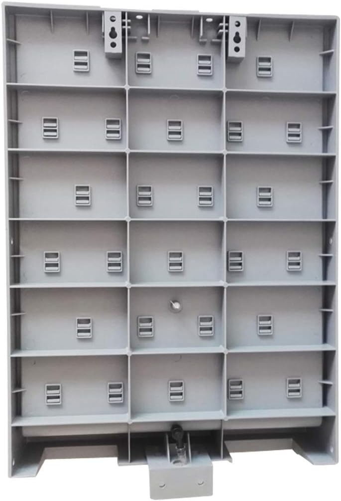 2Pcs Lab Drying Rack, Wall-Mount Laboratory Glassware Drying Rack, 27 Pegs Lab Drying Draining Rack, w/Tray Hole+Water Outlet Hose (US Stock)