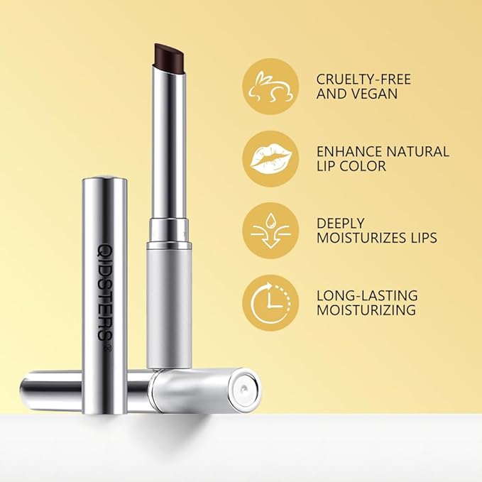 2Pcs Honey Lipstick Tinted Lip Balm, Sheer Hydrating Lip Stain for All Skin Tones, Natural Lightweight Lips Gloss Makeup for Women, Vegan & Cruelty-Free