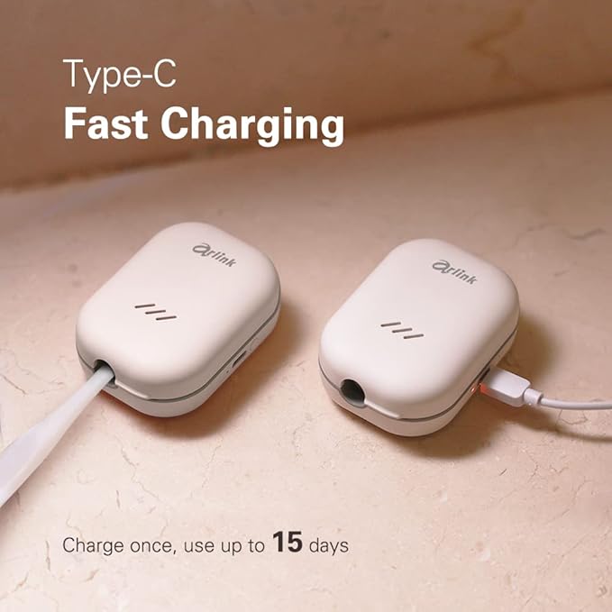 TS22 Portable Heat Drying Toothbrush Case, Built-in Fan, Rechargeable container, Perfect for Traveling & Home, Waterproof, Wall Mount without drilling, Suitable for any toothbrush