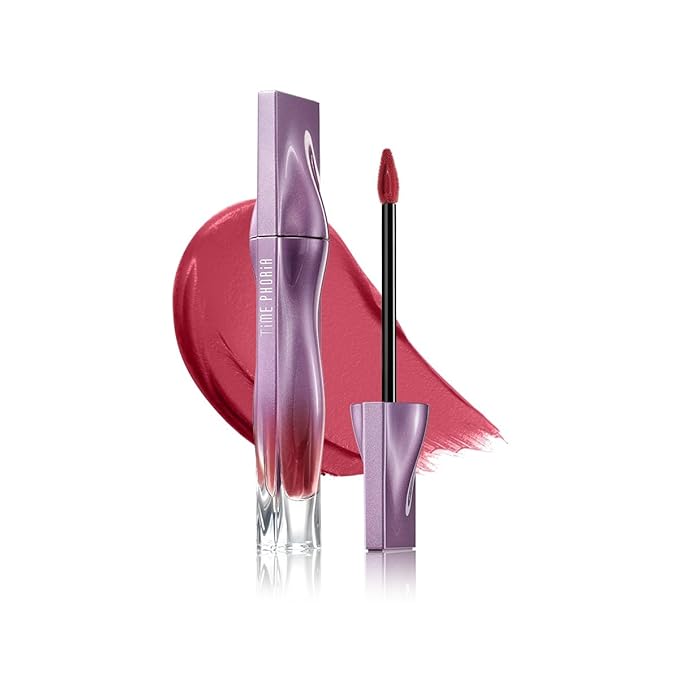 NEBULA VELVET LIP CREAM-Long Lasting Lip Stain, Waterproof and Transferproof Lip Tint, Matte Finish, Smooth Out Lip Lines, Lightweight & High Coverage, Stocking Stuffers (16 TWILL)