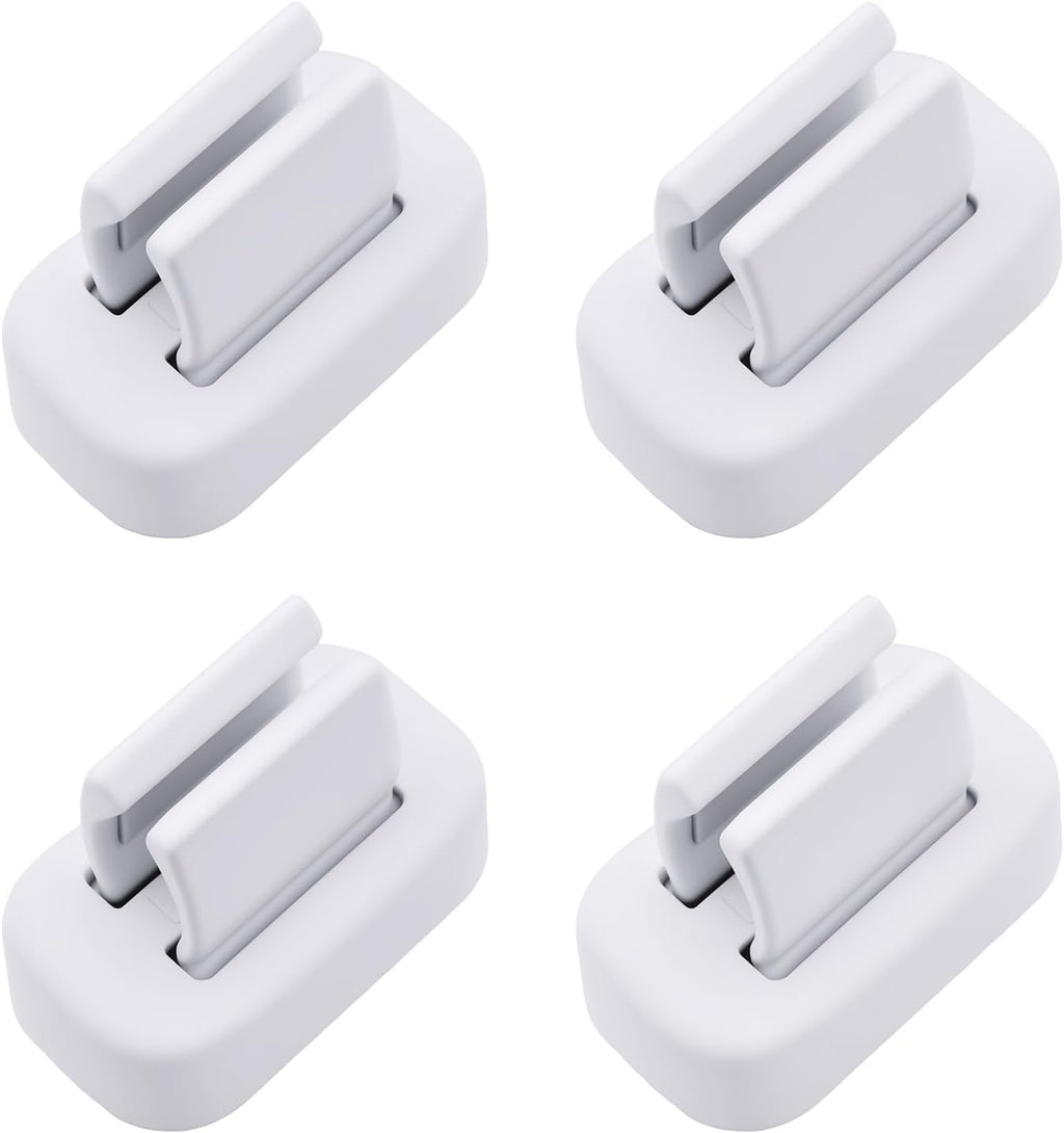 Wall Mounted Toothbrush Holder–Self-Adhesive Electric Toothbrush Organizer for Bathroom, No Drilling, Space-Saving, Multi-Function for Dorms & Kitchens (4)