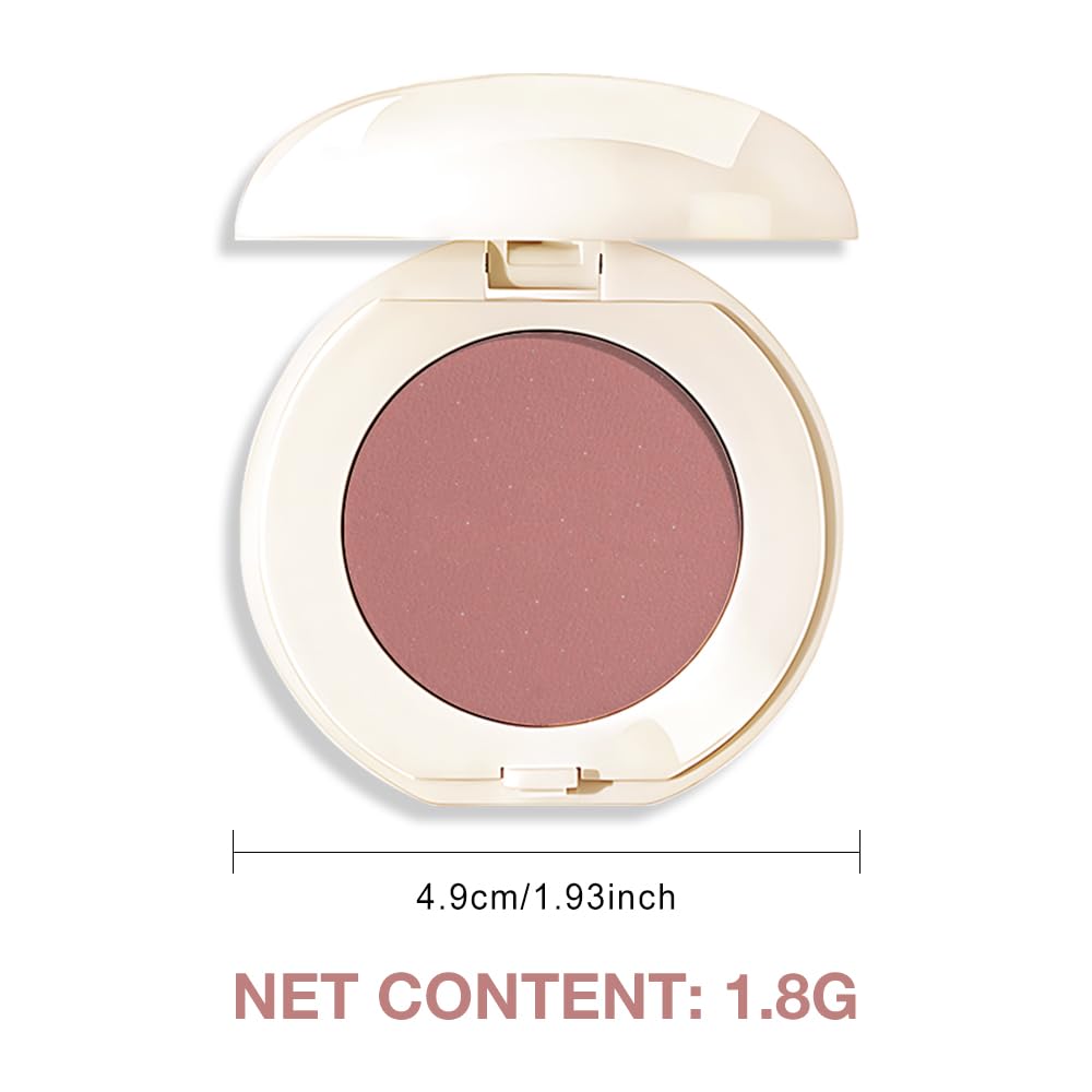 Single Cream Eyeshadow,Orange Brown Matte Eye shadow Pallette,Waterproof&Long Lasting Mini Eyeshadow,Soft Matte Eye Makeup,Vegan & Cruelty-Free Eye shadow for Brown Blue Green Eyes #09