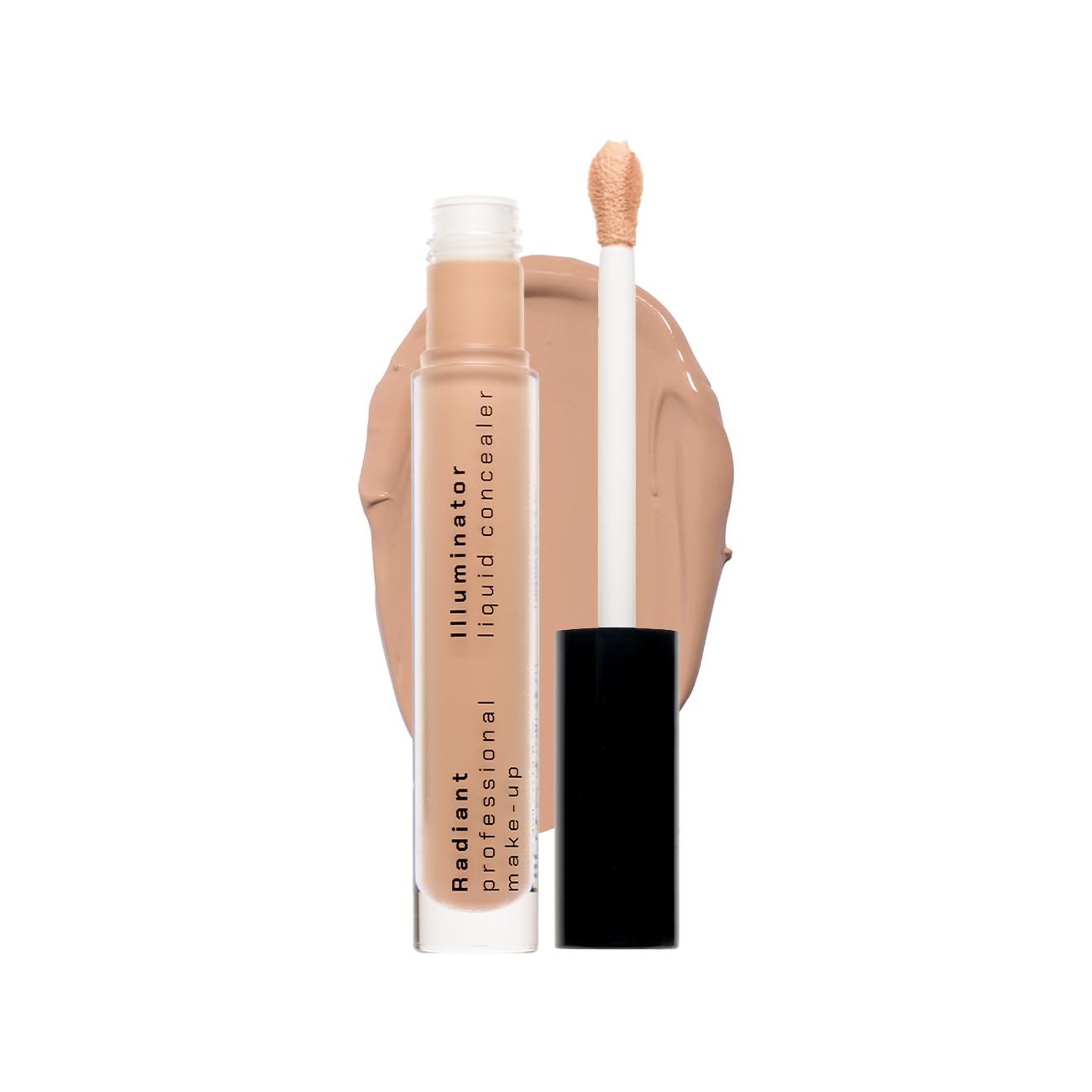 Radiant Professional Illuminator Concealer Color Corrector & Dark Spot Remover - Works with Natural Liquid Makeup Foundation & Bronzer Powder - Concealer Stick & Eye Primer - (08) Peach
