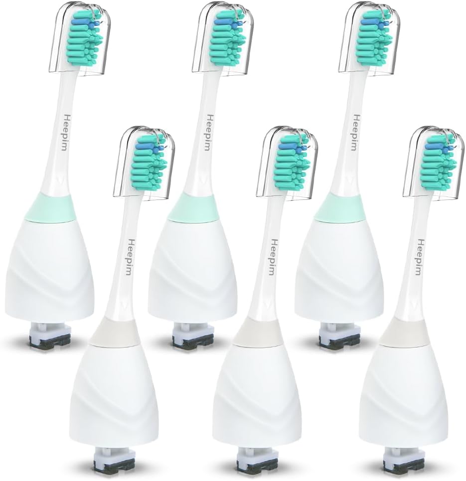 Replacement Toothbrush Heads for Philips Sonicare Electric Toothbrush, Replacement Brush Heads Compatible with Philips Sonicare Electric Toothbrush, 6Pack