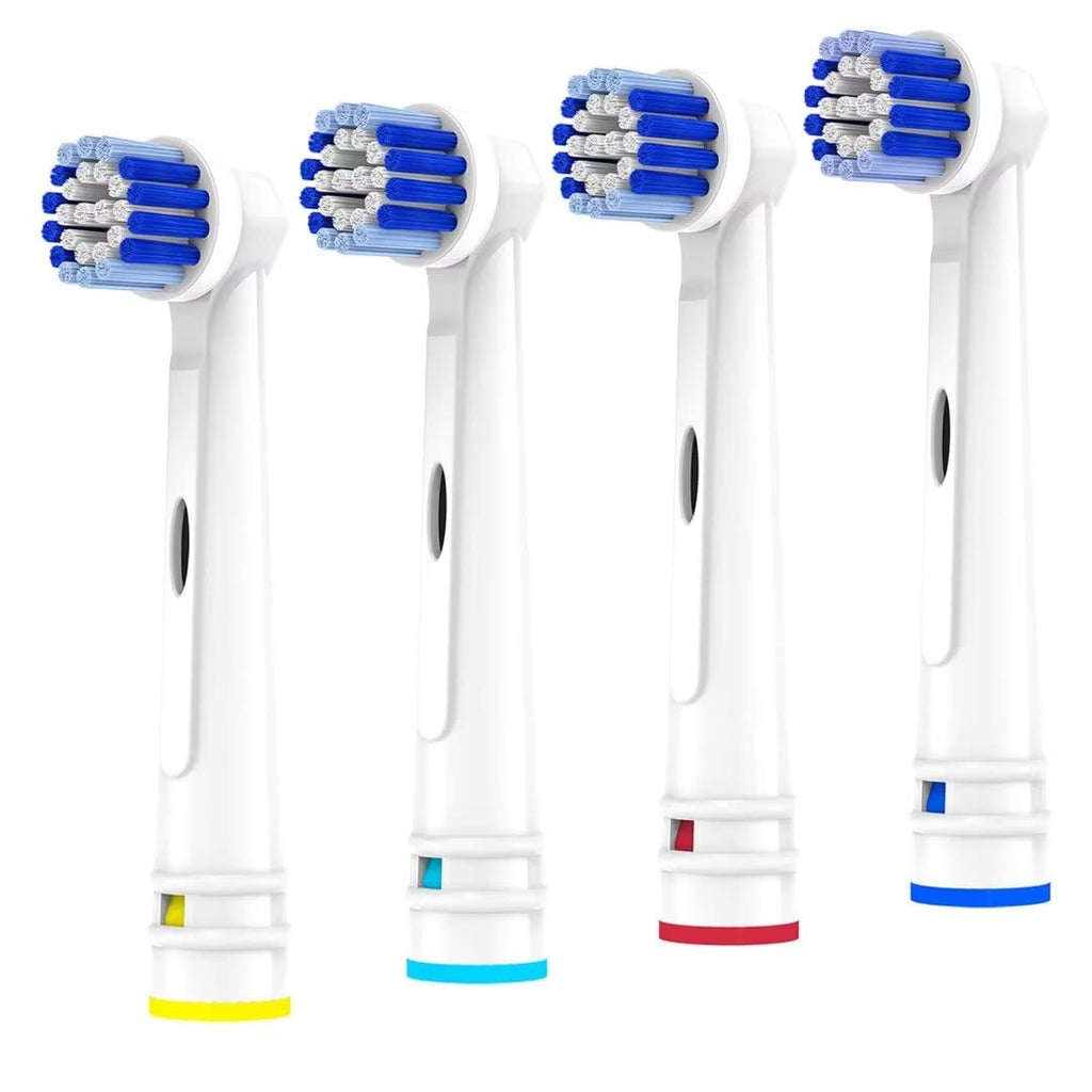 Replacement Toothbrush Heads Compatible with Oral B Braun, 4 Pack Professional Electric Toothbrush Heads Brush Heads Refill for Oral-B 7000/Pro 1000/9600/ 500/3000/8000