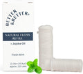 Better & Better Natural Dental Floss Refill Pack | Waxed & Zero Plastic Oral Care - 100% Plant-Based, Vegan, Eco and Non Toxic Dental Floss, 2 Spools