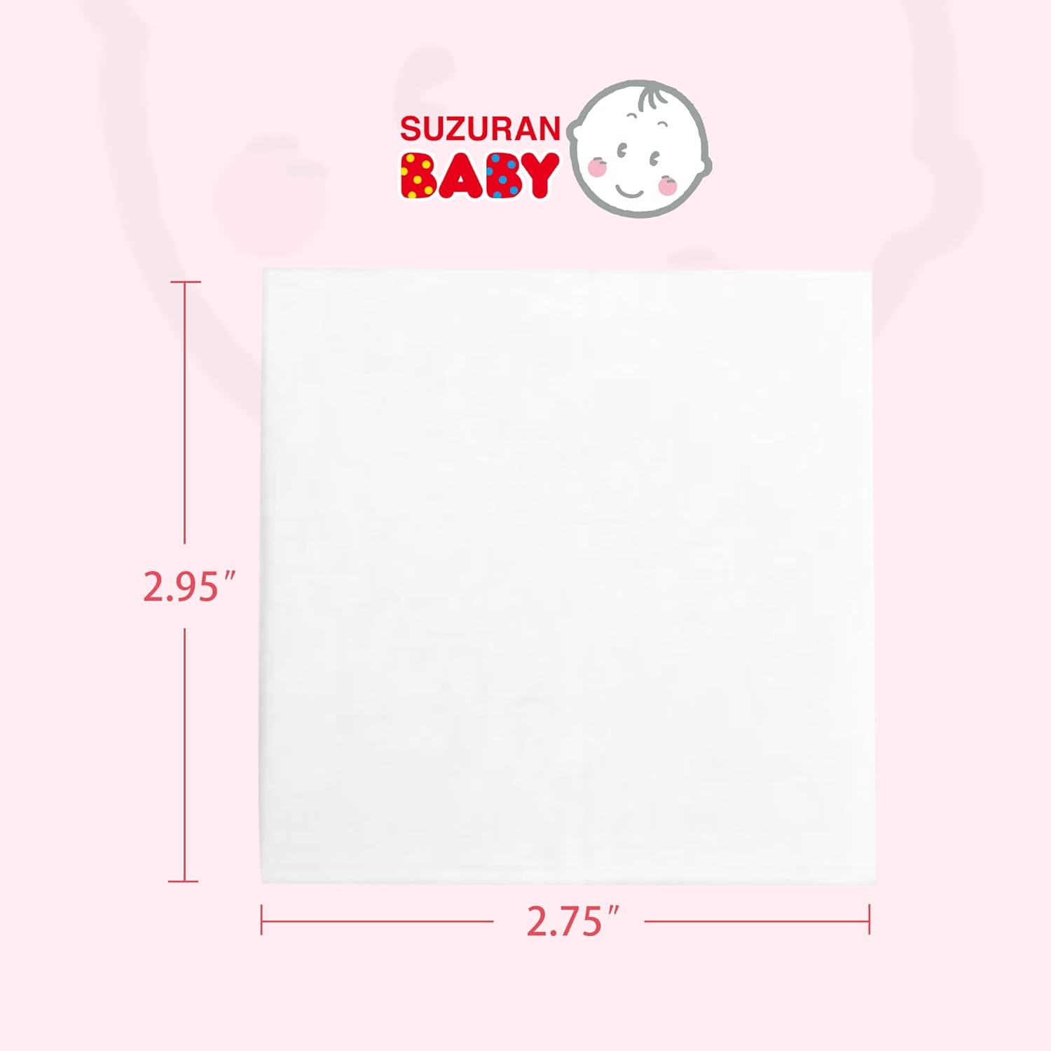 Baby Mouth Wipes Cotton Pure Water, Baby Finger Toothbrush Newborn Unscented Sensitive, Lint Free, Baby Oral Care For Baby Gums, Teeth and Tongue Cleaning, Individually Wrapped 120 Packs