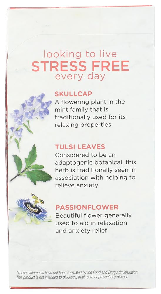 Bigelow RCB01027 Benefits Decaf Rose Mint Tea Bags, 18/Box