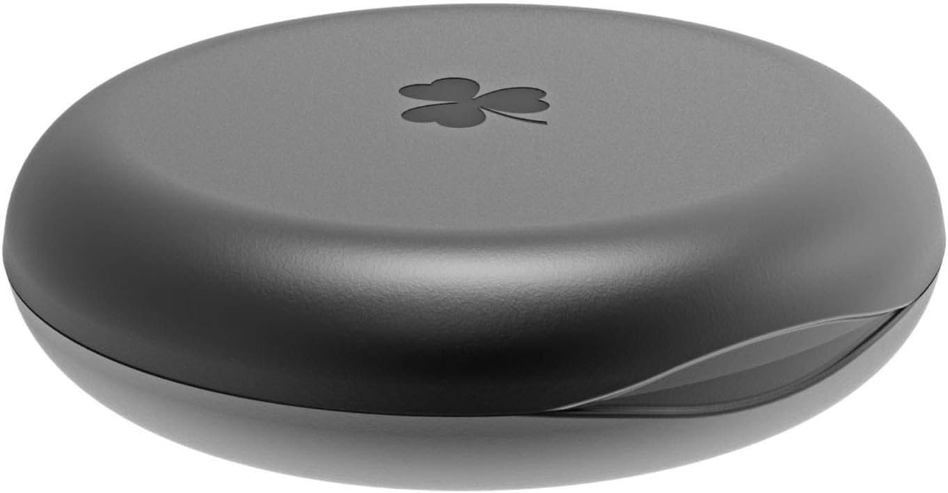 2 Pack Retainer Cases,Solid Orthodontic Retainer Case (Black)