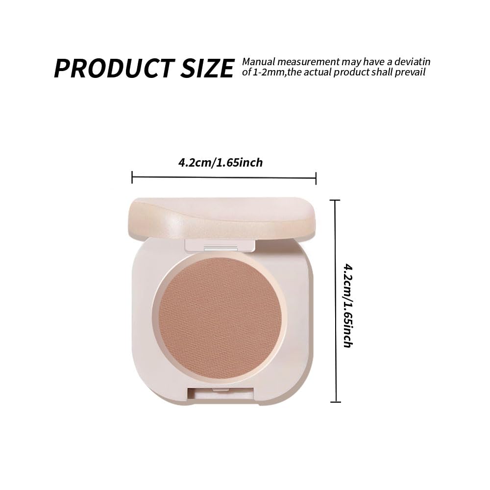 Pearlescent mini Eyeshadow Highly Pigmented Blend Matte & Shimmer EyeShadow,Cream Moisturizing Waterproof&Long Lasting Eye Makeup Natural Luminous Makeup Look (B04, 1 Count (Pack of 1))