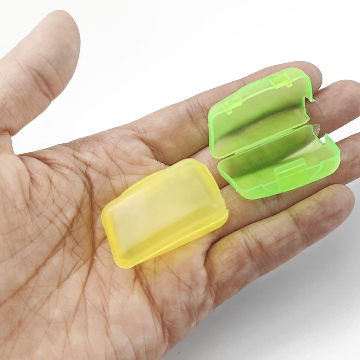 100PCS Portable Toothbrush Containers Travel Toothbrush Cap Cover Tooth Brush Caps Convenient for Travel, Home, Office and Hotel Use