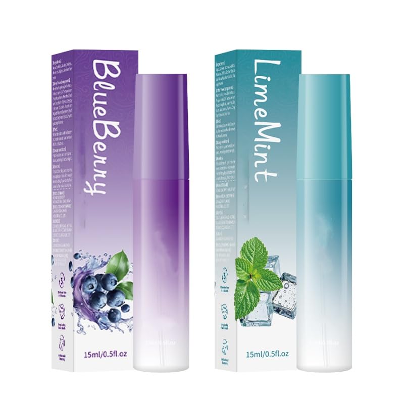 Oral Breath Spray, Portable Mouth Freshener Spray, Natural Extracts, Oral Spray for Long-lasting Fresh Breath for Men and Women