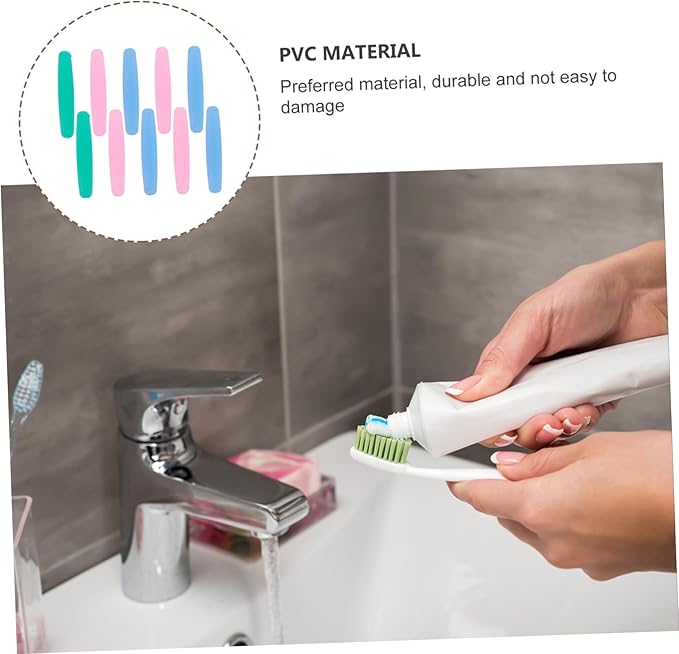 20pcs Toothpaste Squeezer Toothpaste Extruder for Easy Squeeze Made of for Creams Cleansers Random Colors