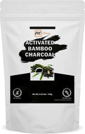 Activated Bamboo Charcoal 100g / 0.22lbs for Teeth Cleaning, Face Masks, Scrubs and Soap Making